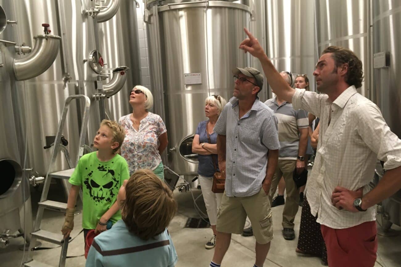 The secrets of fine wine making..